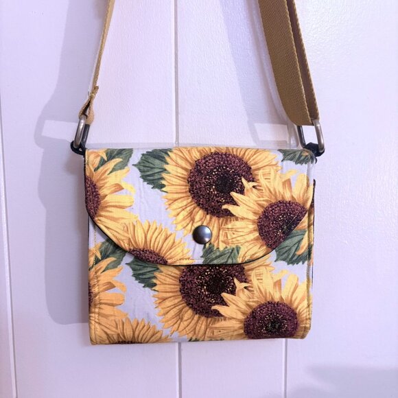 Handbags - Sunflower Crossbody Bag, Women's Handbag,Women's Crossbody Bag,Purse, Pocketbook